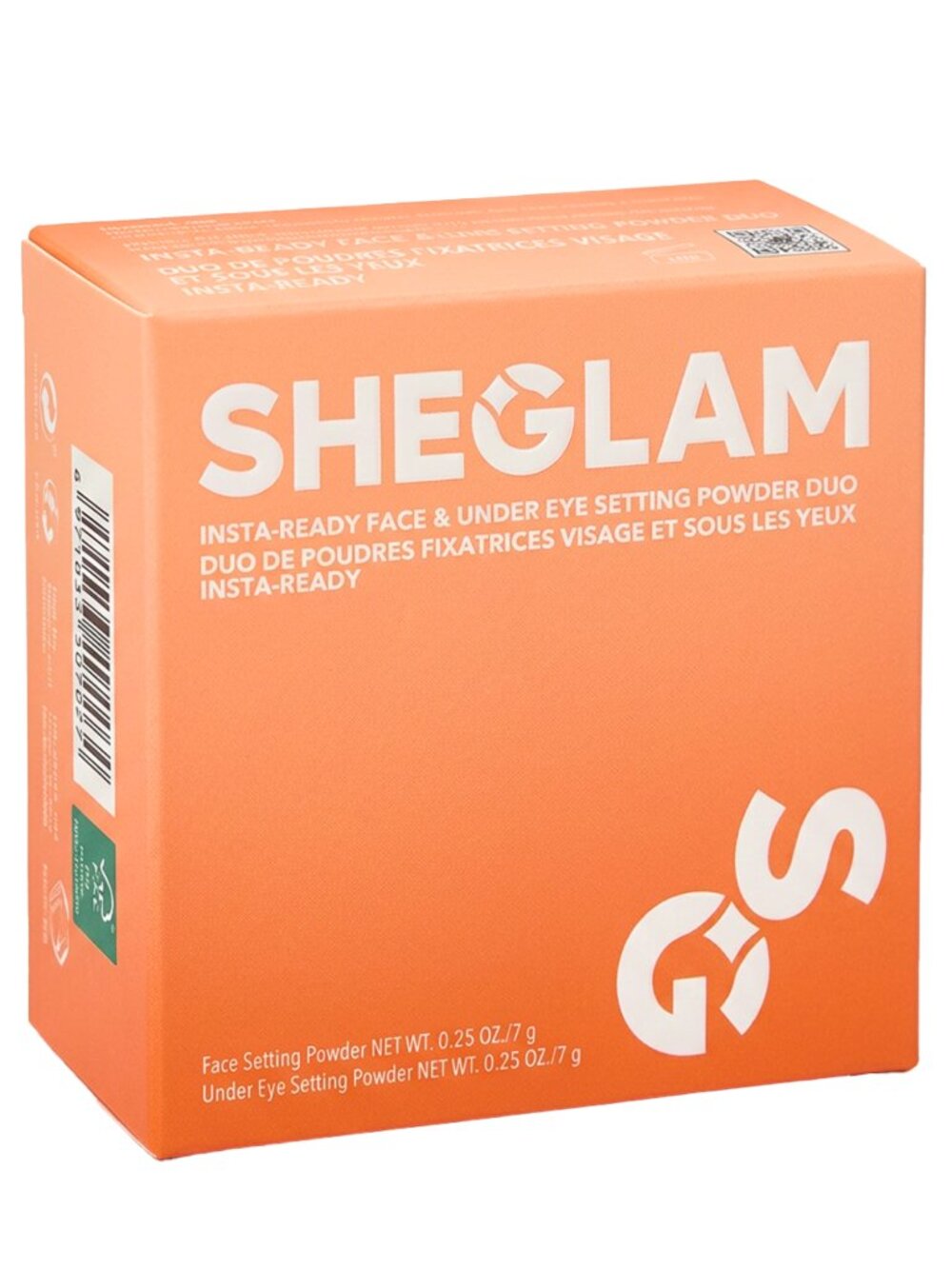SHEGLAM — Insta Ready Powder + Setting Duo - Shade Smooth Sand - BNIB - MULTI